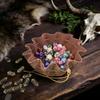 Premium PU Leather Dices Pouches Dices Protective Case With Drawstring Closure For Tabletop Gaming And Travel Storage