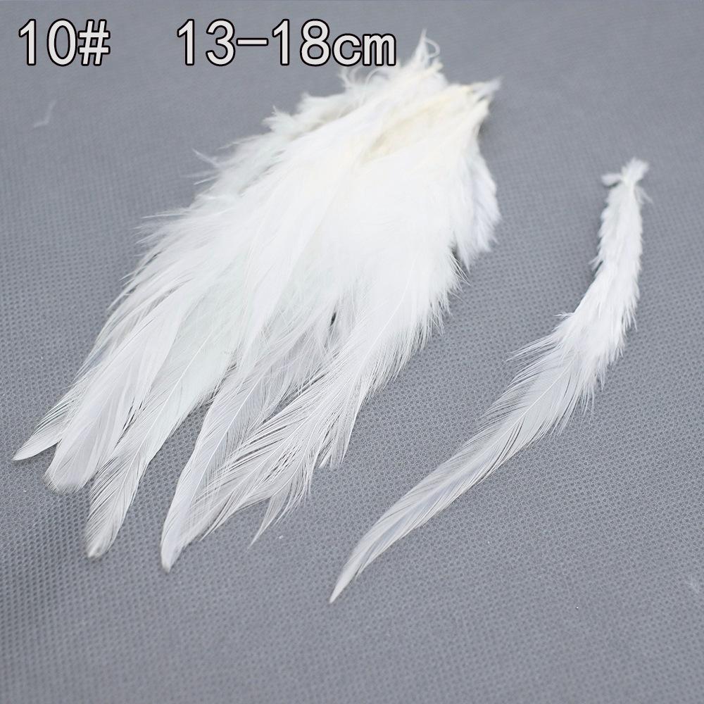 Weiße Feder Kollektion: DIY Handgemachte Bekleidungsaccessoires mit Gänse- und Truthahnfedern