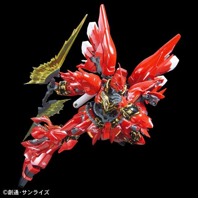 BANDAI SPIRITS RG Mobile Suit Gundam UC Sinanju Scale Plastic Model MSN-06S 1/144 Pre-Colored