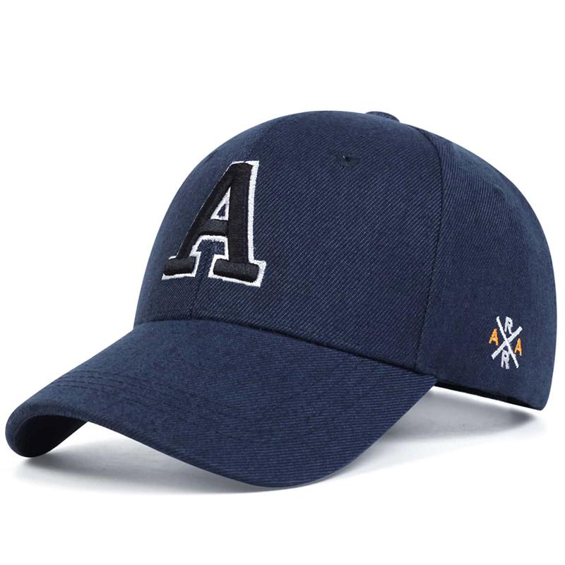 Fashion Letter A Side AR Embroidery Hip Hop Caps Men and Women Baseball Hat Spring and Autumn Outdoor Travel Hats Golf Cap