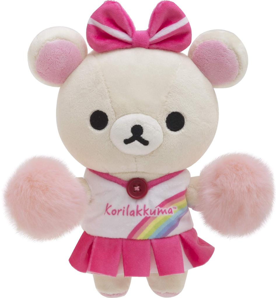 San-X Rilakkuma Collectible Plush Toy, Korilakkuma Support, MY34401