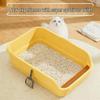 Anti-Splash Jumbo Cat Litter Box: Semi-Closed Super Large Cat Toilet