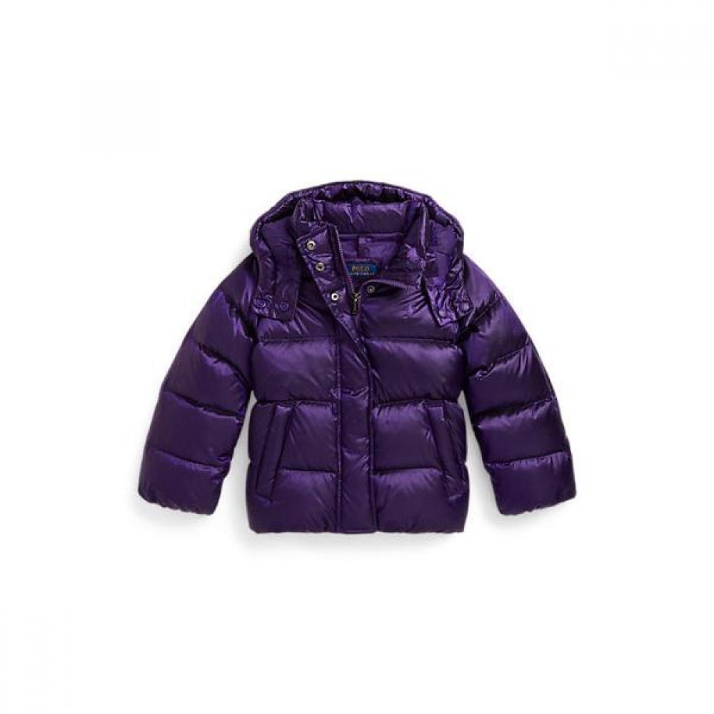 

Polo Kids Metallic Down Hood Jacket 2 6 Years Cwpootwr2820087500 4