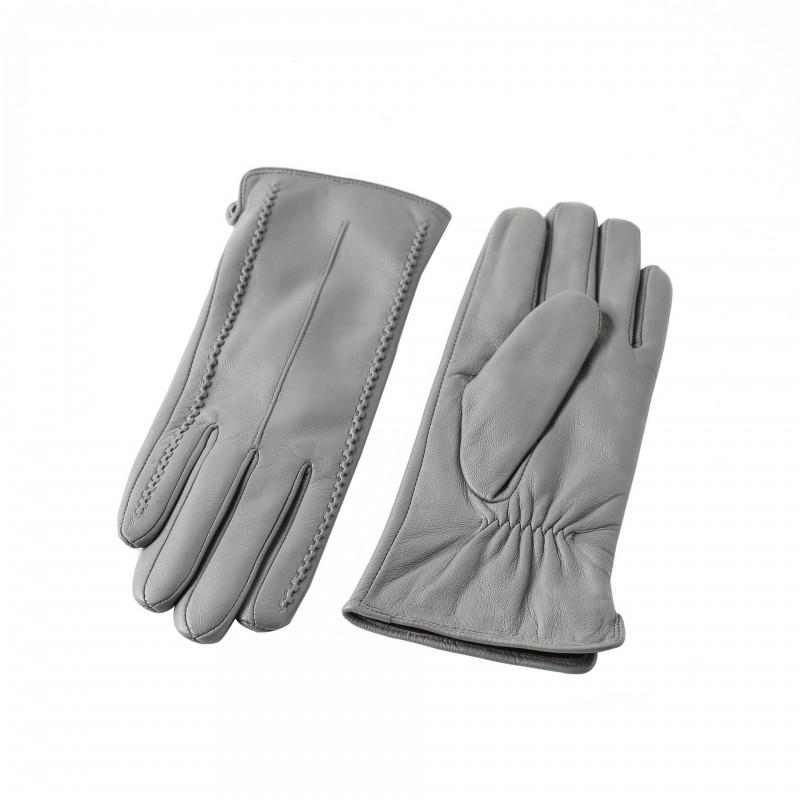 Womens Colored Sheepskin Gloves Warm Fleece Lined Genuine Leather Winter Outdoor Essential