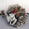 1pc Flower Fairy Automatic Open/close Umbrella, 8-Rib sturdy structure, Portable Travel Umbrella, Parties, Everyday Use, 48