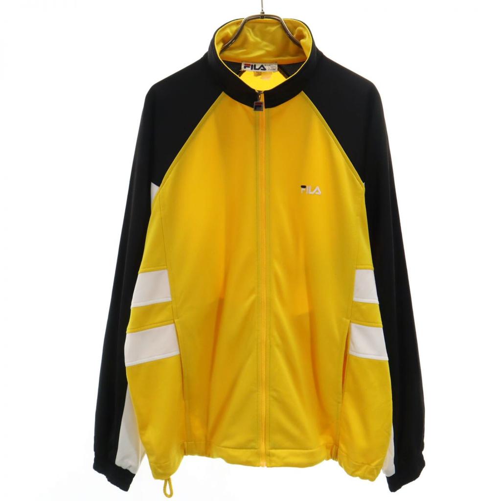 Fila 90er Jahre Alte Trikotjacke Set L Gelb Herren Gebraucht