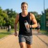 32oz Gradient Water Bottle 1L Large Capacity Space Cup with Straw & Handle for Outdoor Sports