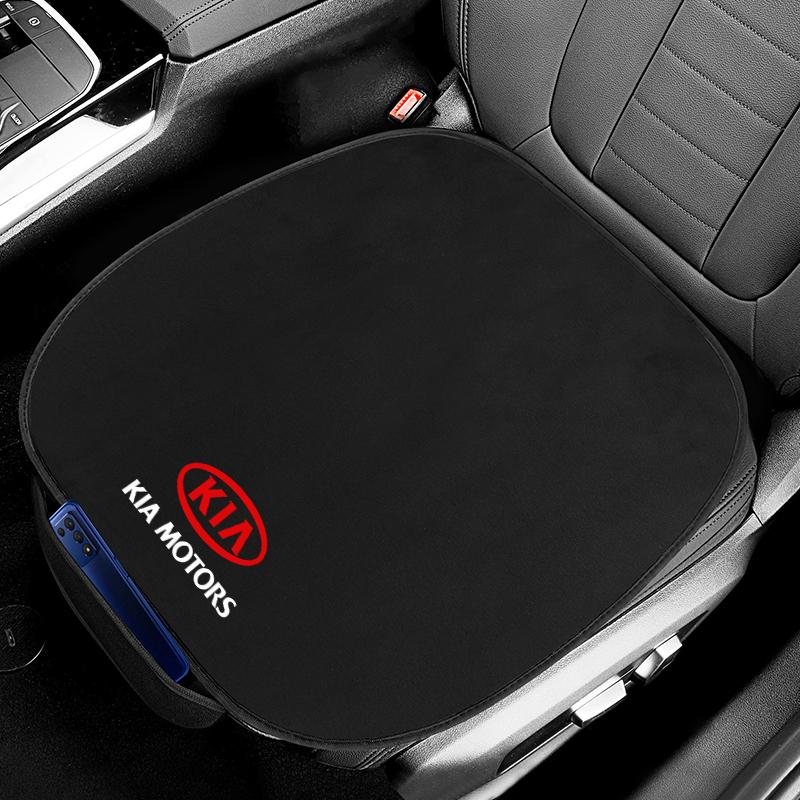 Cztery Pory Roku Uniwersalna Oddychająca Pluszowa Pokrowiec na Poduszkę Fotela Samochodowego i Zagłówek Samochodowy Do Kia Rio Ceed Sportage Cerato Soul Picanto