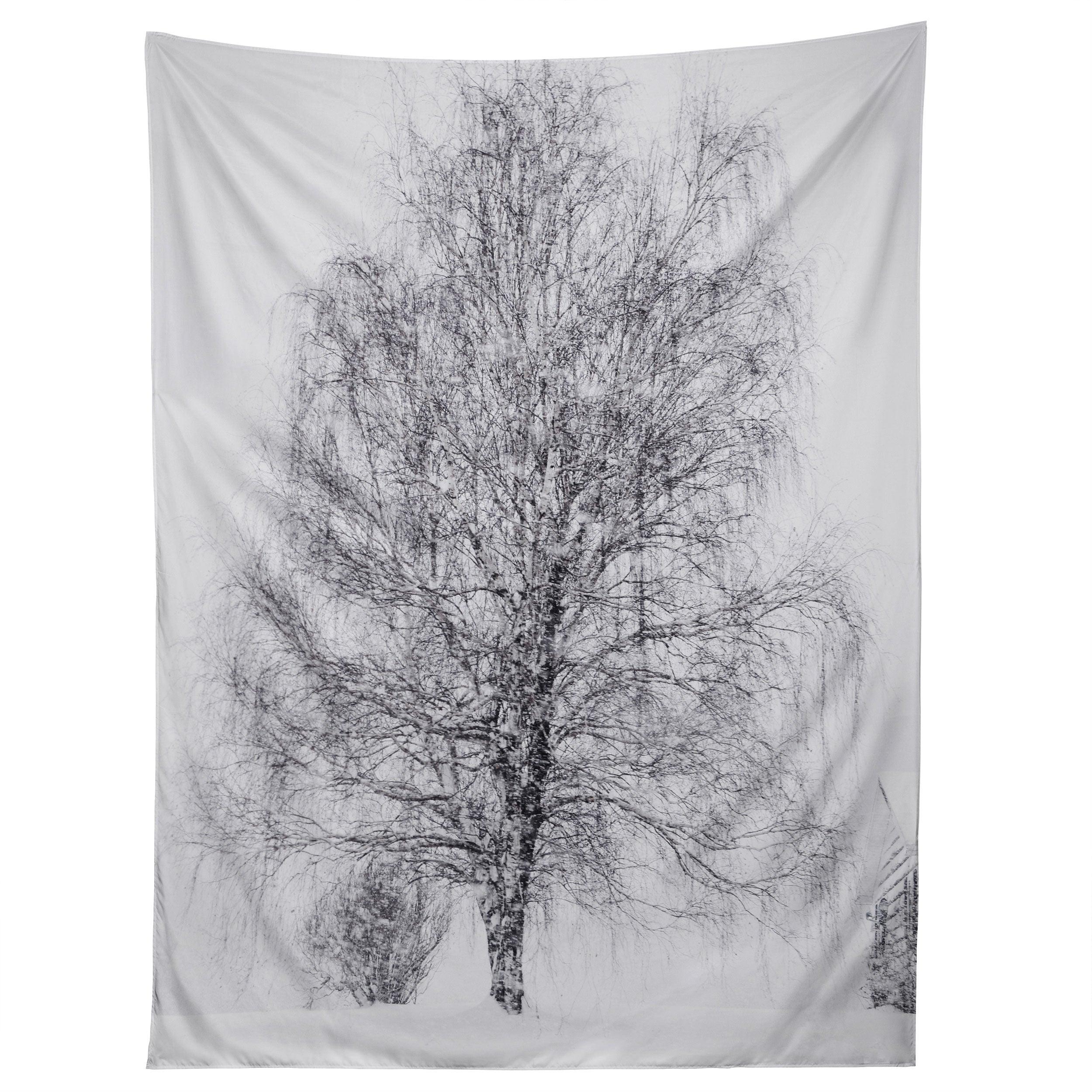 THE WILLOW AND THE SNOW tapestry 75x100