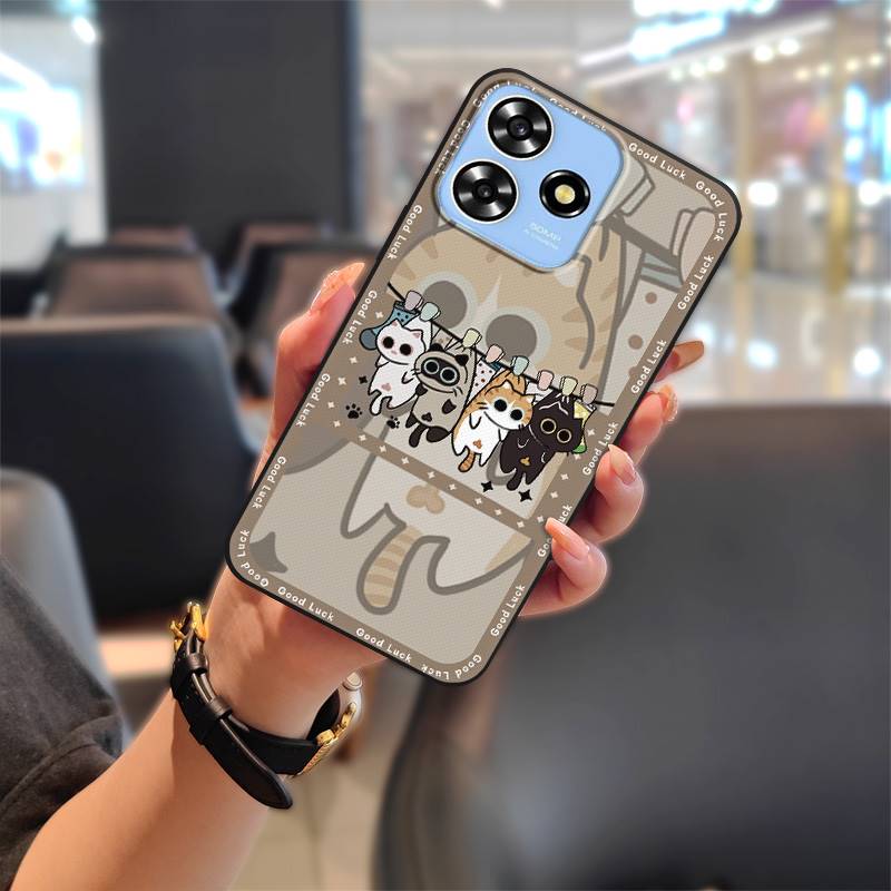 Cute Phone Pouch Phone Case For ZTE Blade A73 4G/V50 Smart/V50 Design 4G/Axon50Lite Durable Protective Dirt-resistant
