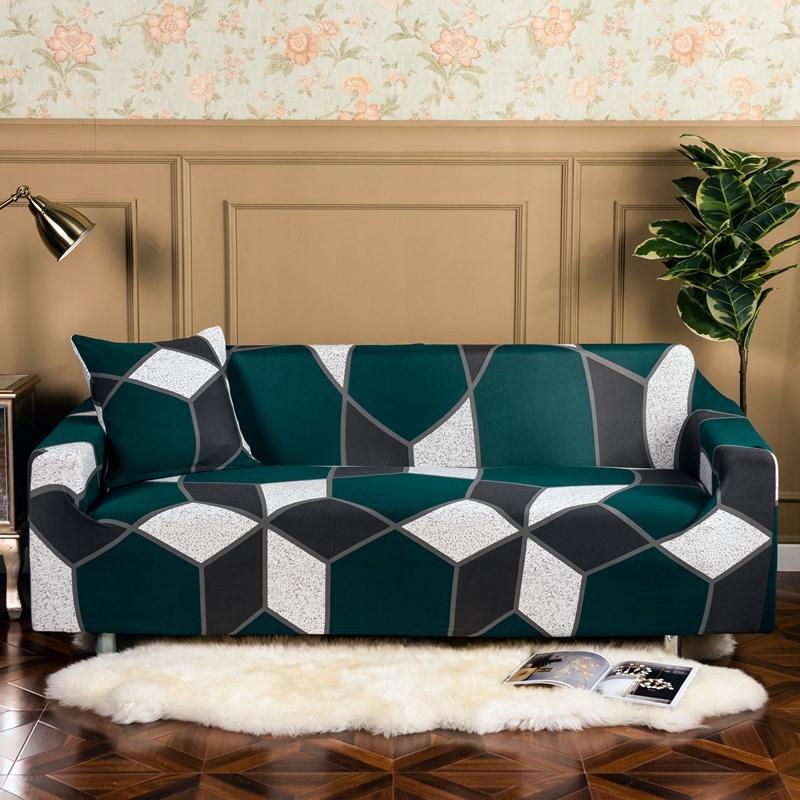 Elastic Sofa Cover Spandex Slipcovers Sofa Cover for Living Room Universal All-inclusive Sectional Couch Cover 1/2/3/4 seater