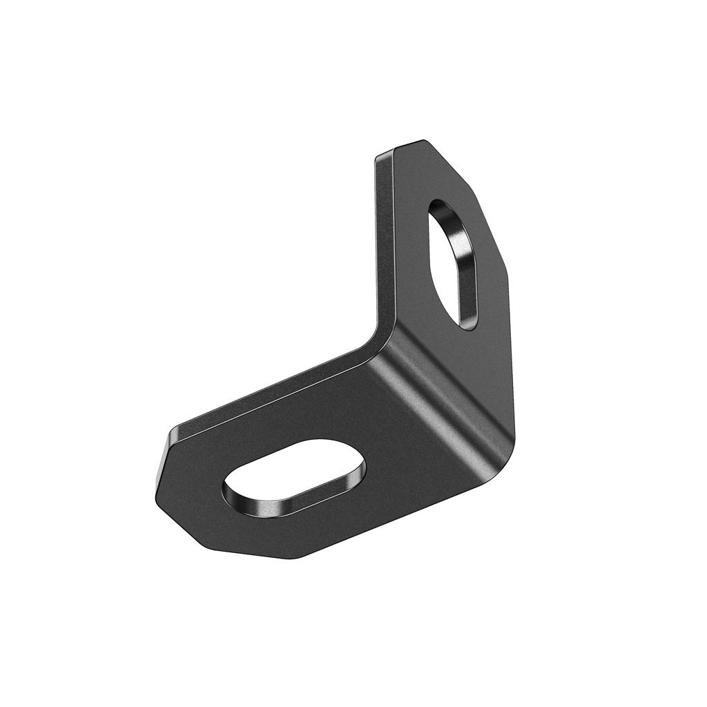 Kaedear Motorcycle Universal Stainless 2mm Universal Set of Custom Brackets X 2 X 25 X 37 X Brackets, Steel, Thick, Fit, 2, (KDR-YX-L90-2M10) (M10