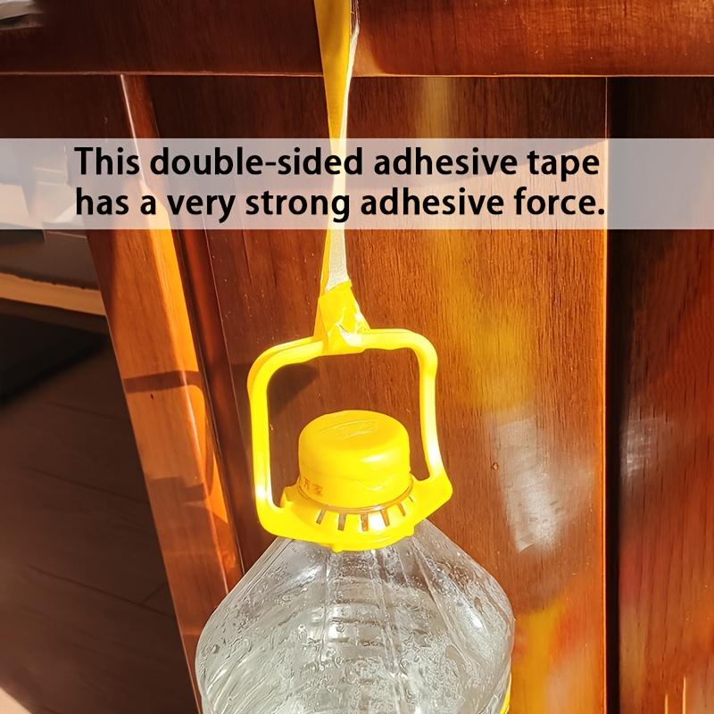 High-strength double-sided tape: Our cloth-based double-sided tape can be strongly adhered to carpets, rugs, runners, refrigerators