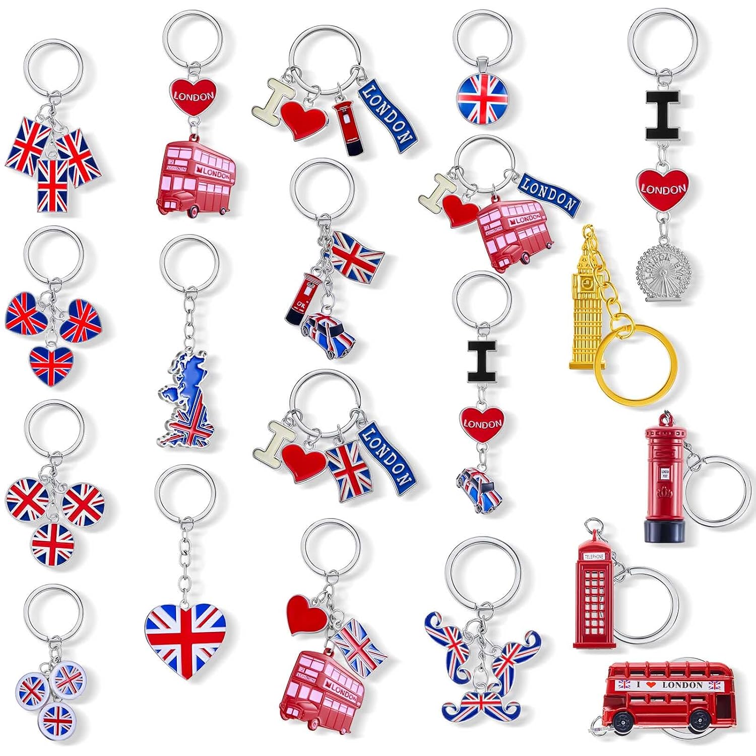 Inbagi 20 pieces UK souvenir gift