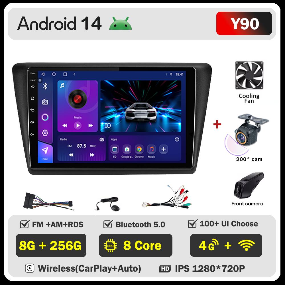 Pentru Skoda Rapid NH3 NH1 2012-2020 Player Radio Auto Mașină Carplay Ecran Autoradio Mirror Link Touch Screen Sisteme Inteligente Auto