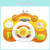 Multi Functional Steering Wheel Children Puzzle Toy With Lights And Music For Infant Play And Learning