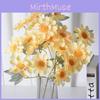 Daisy Artificial Gesar Flower With Durable Silk Material For Event Home Decor