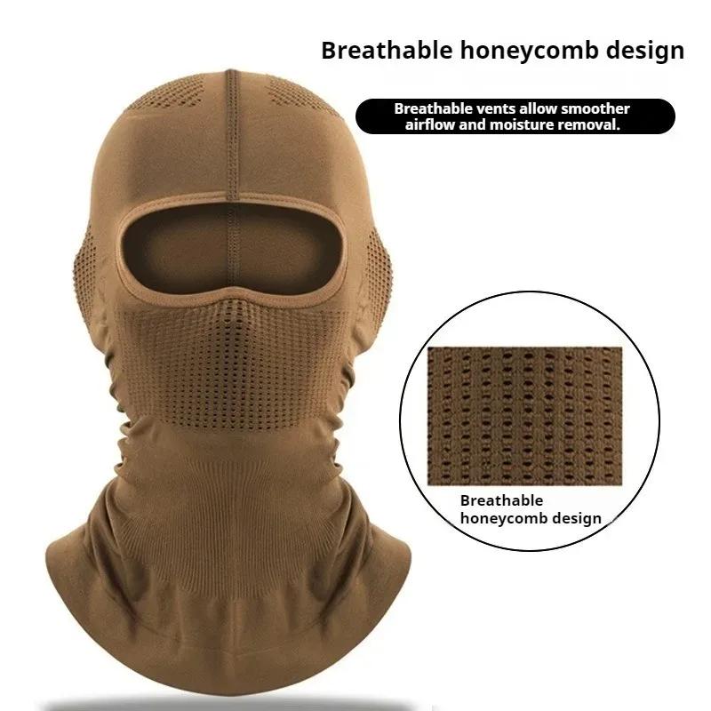 High Elasticity Breathable Hat Cycling Full Face Mask Outdoor Sports Ski Motorcycle Mask Scarf Helmet Inner Cap