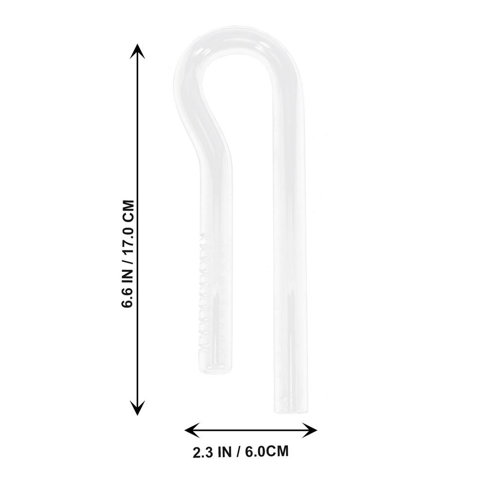 1Pcs Glass Water Inlet Pipe Fish Tank Aquarium Stable Flow for Clean Aquarium Water Supply Fish Tank Glass Inflow