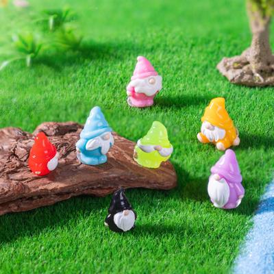 14Pcs Micro Landscape Ornament Mini Gnome Easter Figure Miniature Garden