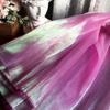 100x150cm Organza Fabric Pleated Mermaid Fairy Designer Cloth Colorful Straighten Apparel Sewing Fabrics