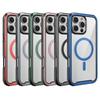 Applicable To Samsung S11ultra Mobile Phone Case Metal Frame S11u Transparent Magnetic Anti-drop Mobile Phone Case