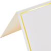 50/100pcs Gold Foil Table Card Wedding Name Guest Card, Seat Name Card Bouquet Gift Cardboard Cards Fo Multipurpose