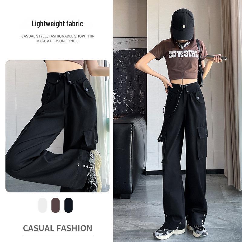 

Women s Retro Pear-Shaped Wide-Leg Workwear Jeans - Petite & Plus Size 2XL