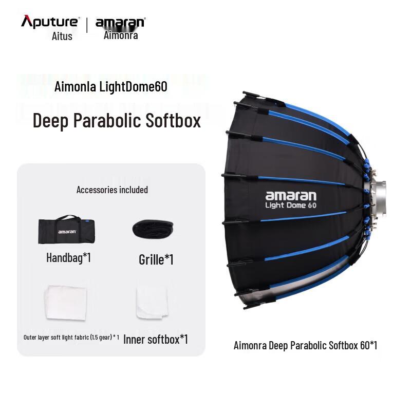 Aputure Quick-Setup Photography Light Modifiers
