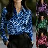 2026 Modernes Europäisches & Amerikanisches Leopardenmuster Damen Freizeitmode Hemd - Frühjahrs-/Herbstkollektion