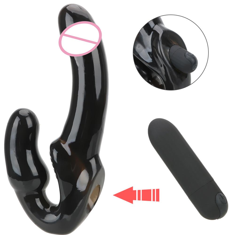 Juguetes sexuales para parejas pene postizo Correa en vibradores consoladores mujeres estimulador de clítoris Vaginal hombres tapón Anal tapones para glúteos productos eróticos