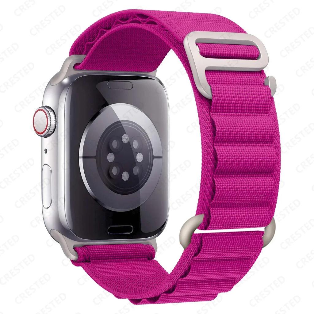 Alpine loop pásek pro Apple Watch pásek 49mm 44mm 40mm 45mm 41mm 42mm 38mm 40 44 45mm náramek iWatch Ultra série 7 6 5 3 se 8