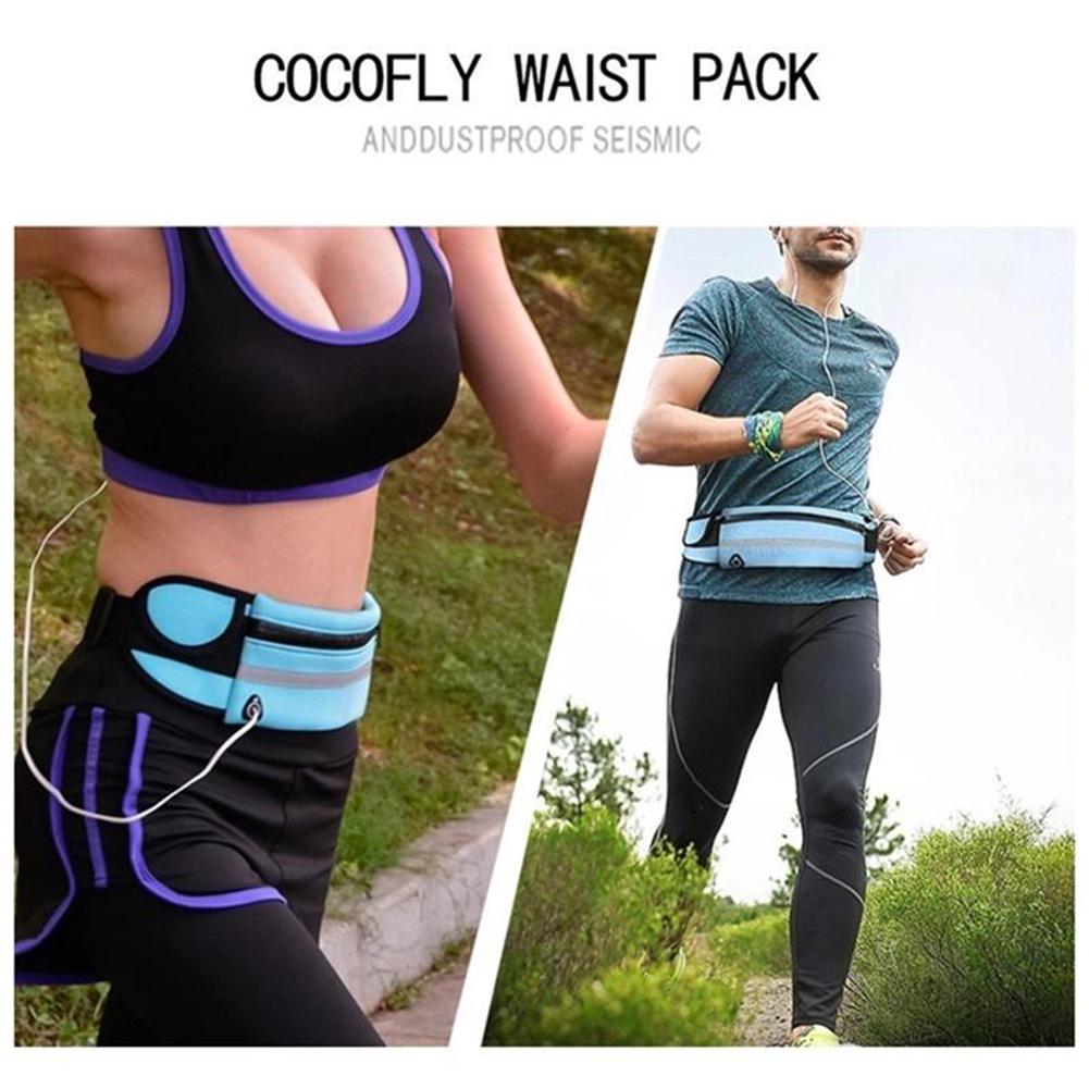 Running Sports Waist Bag Adjustable Elastic Strap Phone Fanny Pack To Men Women Outdoor Portable Cycling Fitness Train Waist Bag