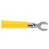 20Pcs 6mm UCelsiusY Type Electrical Crimp Terminals Insulated Fork Spade Wire Connectors for Industrial Electronic Equipment