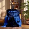 Billie Eilish Custom Flannel Blankets Soft Warm Cozy Throws for Home Decor Holiday Gifts