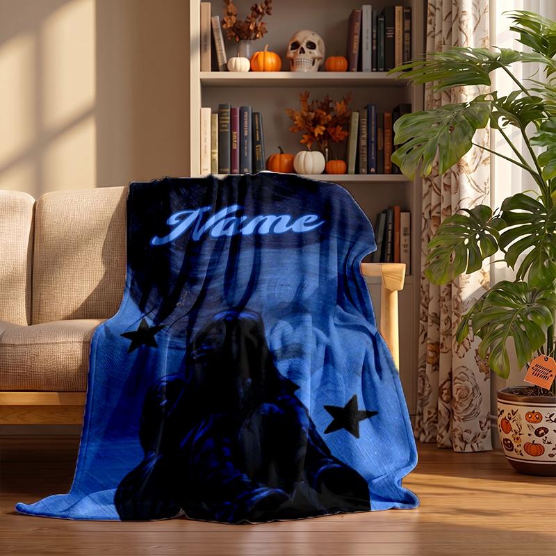 Billie Eilish Custom Flannel Blankets Soft Warm Cozy Throws for Home Decor Holiday Gifts