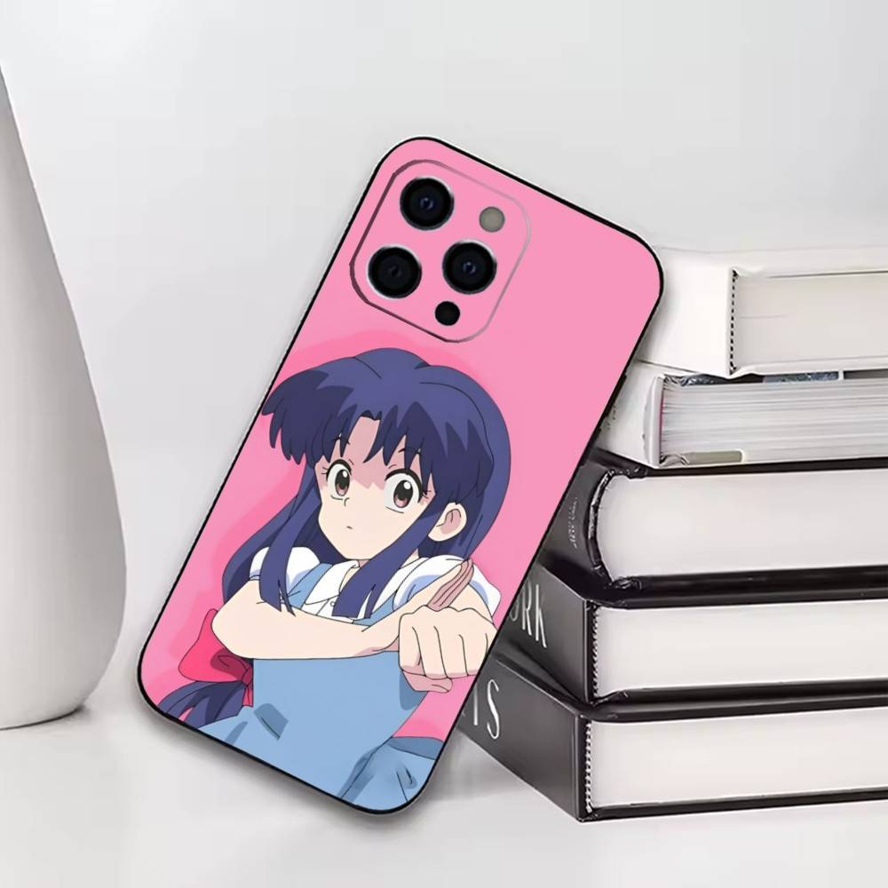 

Ranma Akane Tendo Phone Case For iPhone17,16,15,14,13,12,11 Plus,Pro Others Soft Black Cover iPhone12