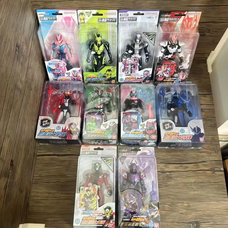 Latest Bandai Kamen Rider 17.5cm Vocal Joint Super Mobile Doll Emperor Riding Double Riding Model Toy Scene Ornament Gifts Playthings