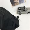 Simple Nylon Backpack for Students Large Capacity School Bag for High School College