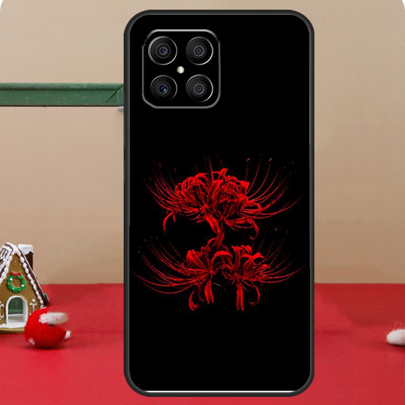 

Lycoris Radiata Flower Case For Honor Magic 7 Lite 6 8 Pro Honor 400 200 70 90 X8c X8b X9a X9b X9c X9d Win RT Cover Honor 70