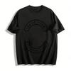 Levez Votre Drapeau de Liberté T-shirt Graphique Décontracté Anti-Guerre T-shirt en Coton Pur