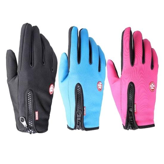 Wasserdichte Thermohandschuhe Winter Warm Touchscreen-Handschuhe Winddichte Radhandschuhe mit rutschfesten Handflächen für Herren Damen Wandern Skifahren Snowboarden