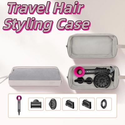 Tragbare Reise-Haarstyling-Tasche Staubdichte Kompakte Föhntasche Stoßfeste Wasserdichte Lockenstab-Aufbewahrungstasche