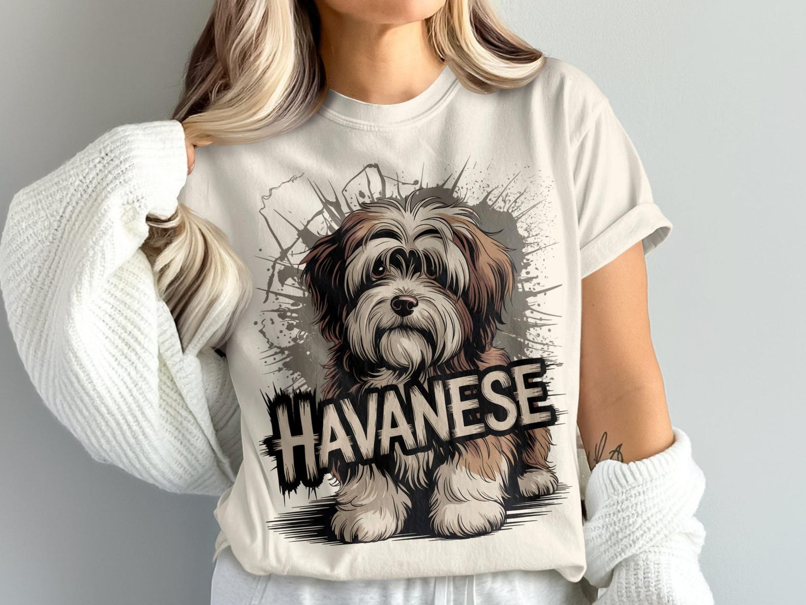 Havanese T-Shirt, Dog Breed Tee, Cute Puppy Shirt, Pet Lover Gift, Dog Mom Shirt, Dog Dad Shirt, Havanese Dog Gift, Animal T-Shirt 3XL