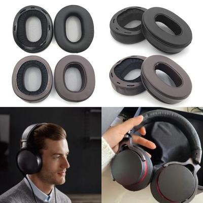 1Pair Protein Leather Ear Pads for SONY MDR-1A 1ADAC 1ABT 1R NC MK2 Headphones Accessories