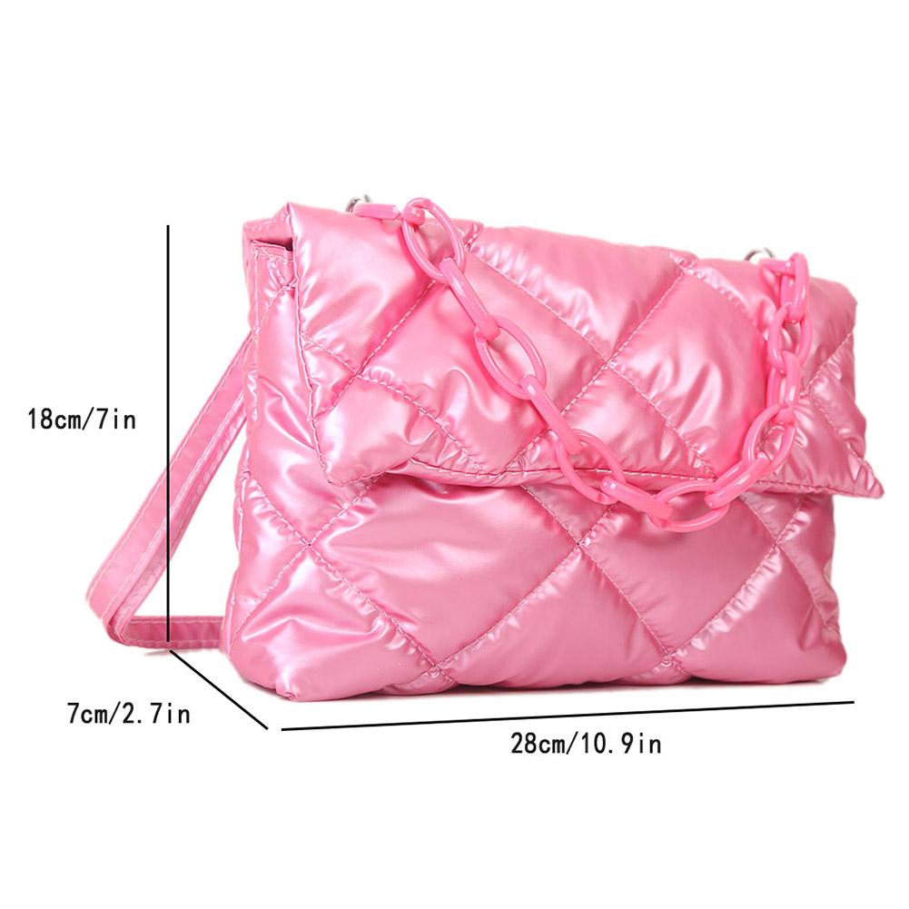 Women Winter Tote Bag Mobile Space Glossy Female Down Bags Cotton-Padded Jacket Shoulder Handbag Cheap Items 2023 Christmas Bags