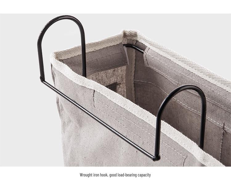 Nordic Creative Fabric Hanging Bedside Storage Bag - Bunk Bed Dormitory Organizer