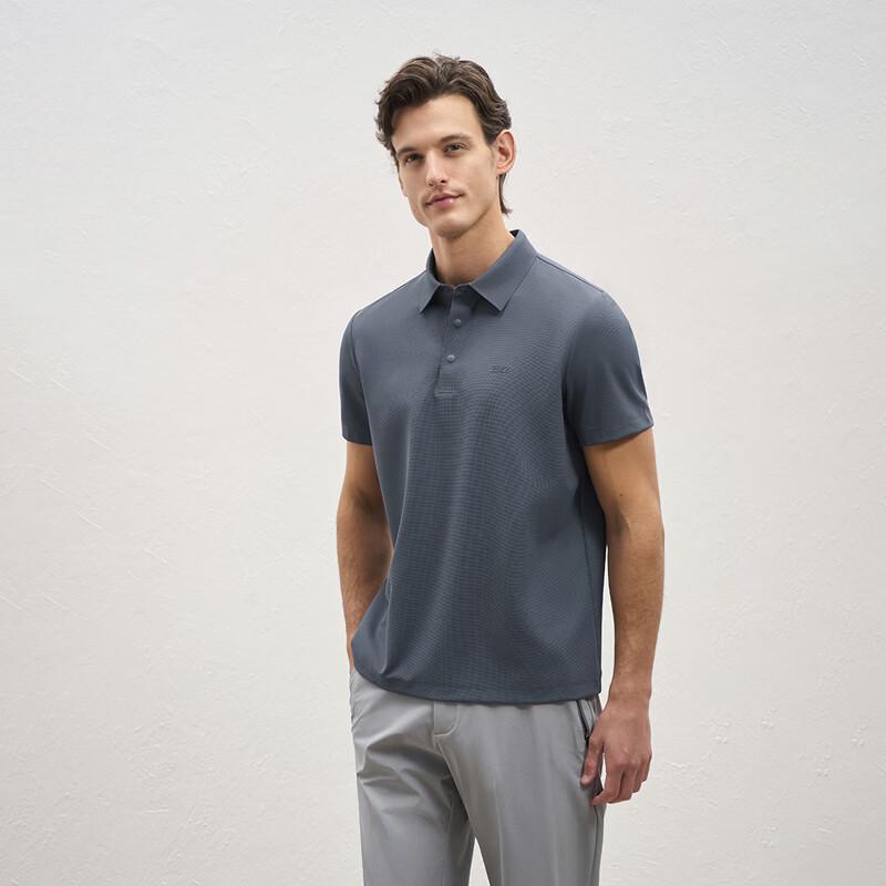 

EMZ Men s Breathable Quick-Dry Solid Short Sleeve Polo Shirt XL
