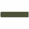 VidaXL Lawn Edging 10pcs Olive Green 20x103cm Cold-rolled Steel, Garden Edging, Garden Bed Edging, Border 860157