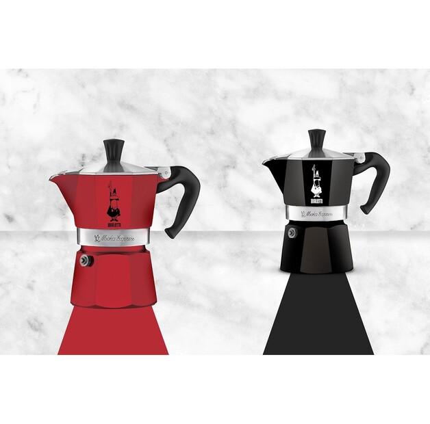 Кофеварка Bialetti Moka Express на 6 чашек черный